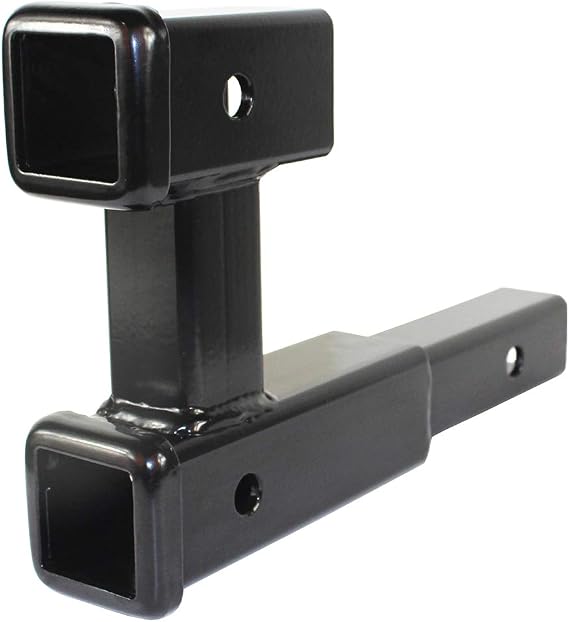 MaxxHaul 50248 Dual Hitch Extension with Single Post