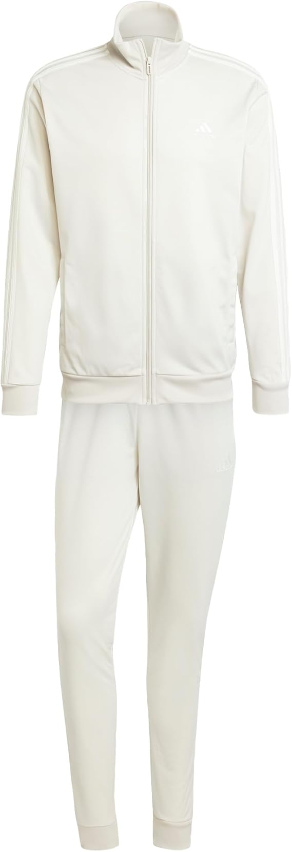 adidas Men's Basic 3-Stripes Tricot Track Suit Tracksuit