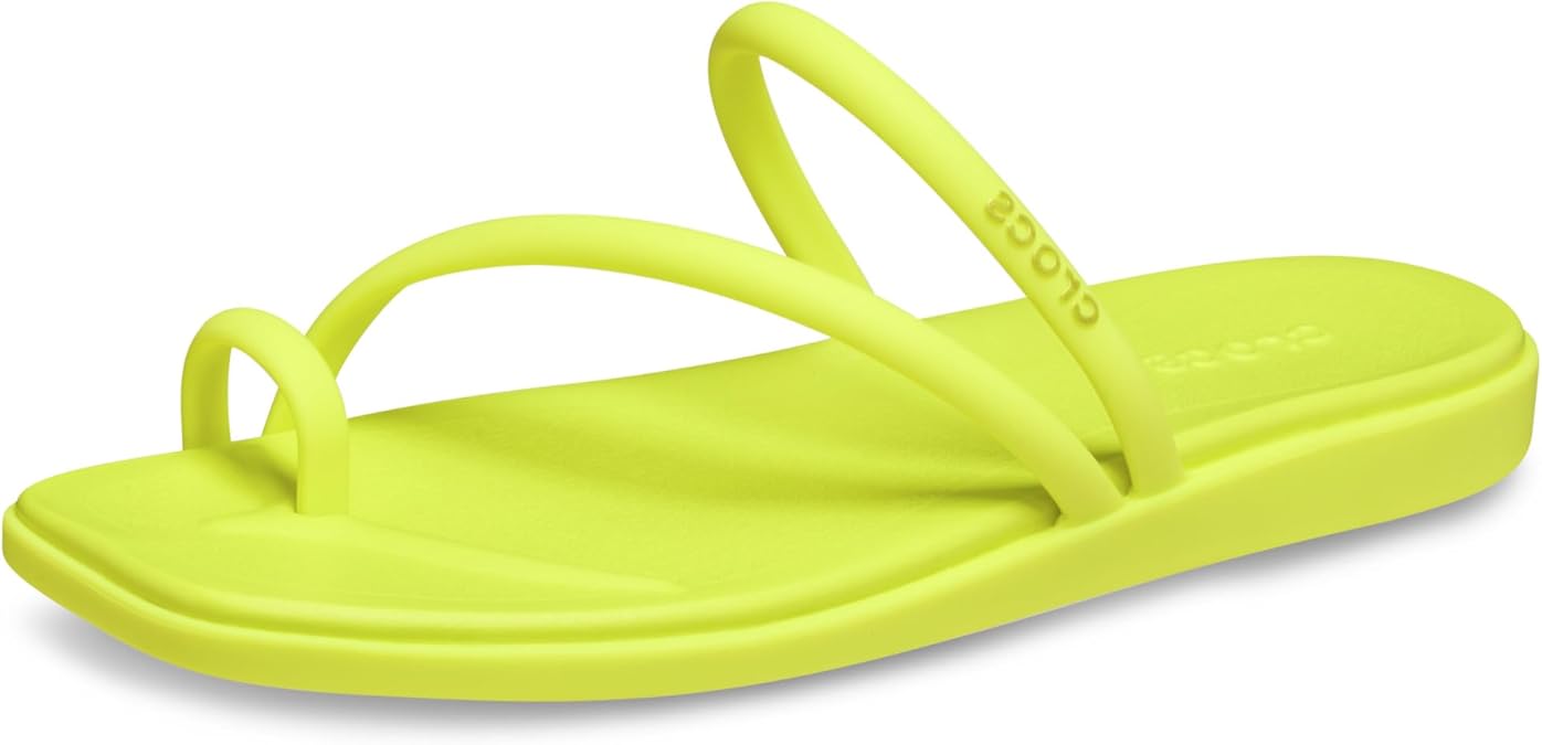 Crocs Women's Miami Toe Loop Sandal Flat Sandal