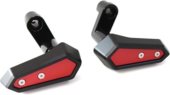 Frame Protector Crash Slider for Ninja500 Ninja 500 Z500 Z 500 Motorcycle Fall Protection Frame Fairing Guard Crash Pad(Red)(Red)