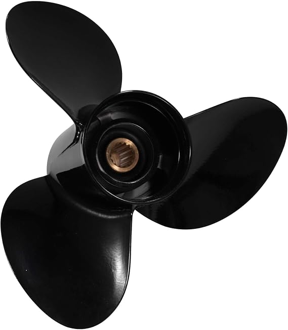 OEM Prop 14x17 Outboard Boat Propeller | for Suzuki Engines DF50/60/70/90/100/115/140HP, Aluminum OEM 58100-90J01-019 15 Spline Tooth, RH