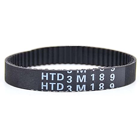 HTD 3M-198 Close Loop Synchronous Timing Belt 10mm Width (3M-198, 10mm Width)