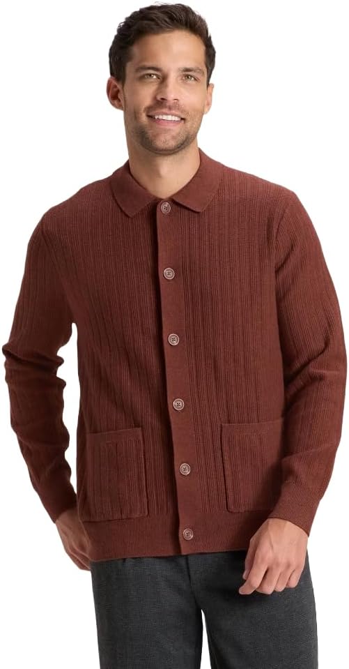Goodfellow & Co Men's Collared Cardigan Sweater -