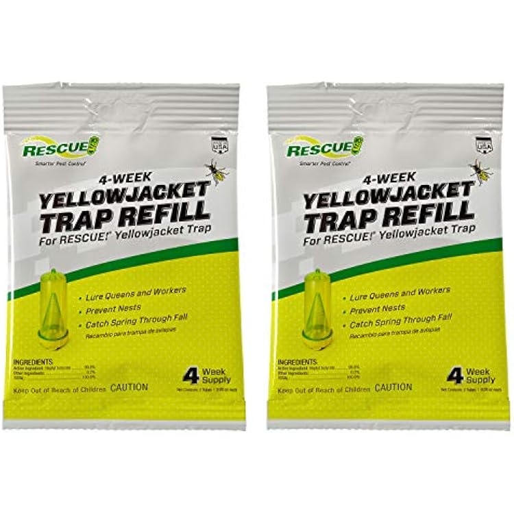 RESCUE! Yellowjacket Attractant 4 Week Supply - 2 Pack