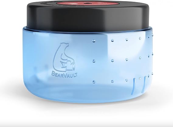 BearVault Canister for Backpacking. 4 Sizes: BV500, BV475, BV450, BV425. Bear-Resistant Food Container for Camping, Hiking, Fishing, Hunting, Bikepacking. BearVault is Bear Safe!
