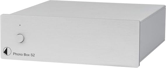 Pro-Ject Phono Box S2 MM/MC Phono Preamp (Silver)