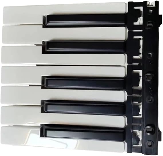 Digital Piano Repair Parts compatible with Yamaha YPT-370 PSR-E373 PSR-E473 PSR-E453 PSR-E443 PSR-E463,replacment white black keys