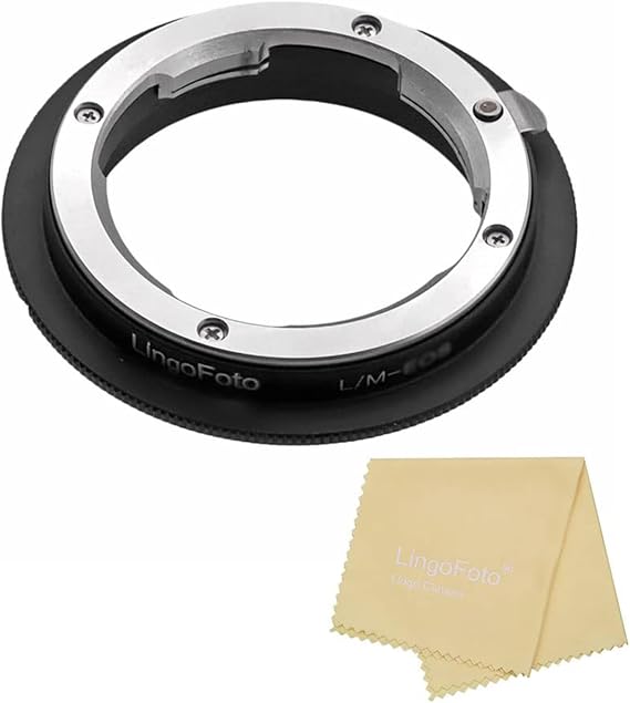 LM-EF Lens Adapter Ring for Leica M LM L/M Mount Lens for Canon EF Camera