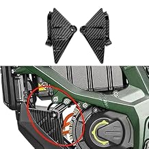 Guard Board for Surron Ultra Bee, Carbon Fiber Pattern Mudguard Frame Support Bracket (Water Transfer Glossy)