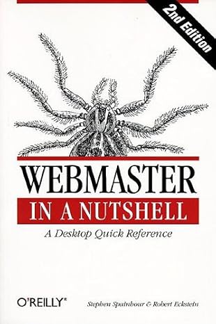 Webmaster In A Nutshell: A Desktop Quick Reference