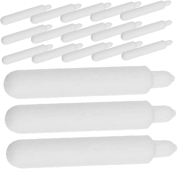 ARTIBETTER 50pcs Acrylic Paint Marker Nibs Replacement Pen Tips for Paint Pens Markers Nylon Tips for Smooth Writing Refillable Sets