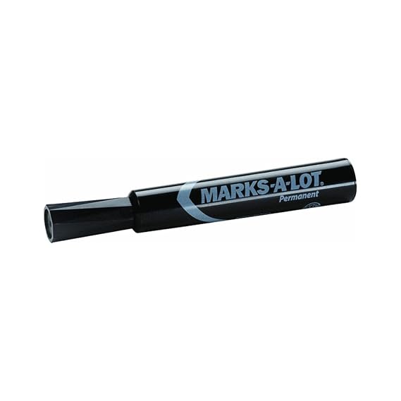 Marks-A-Lot Black Each