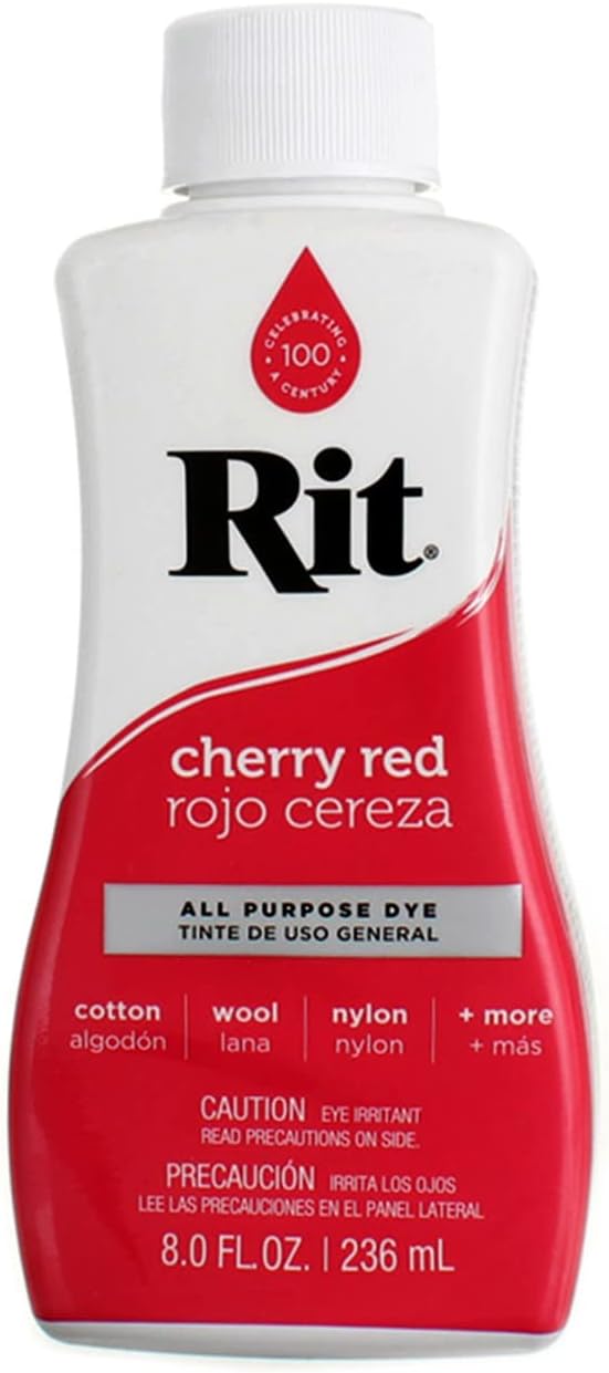 Rit 8 Fl. Oz. Liquid Cherry Red Dye