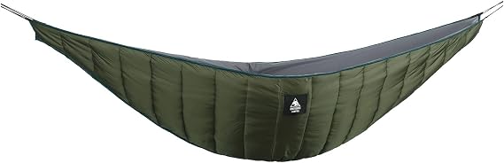 OneTigris Night Protector Ultralight Hammock Underquilt, Full Length Camping Quilt for Hammocks Warm 3-4 Seasons, Weighs only 25oz, Great for Camping Hiking Backpacking Traveling Beach