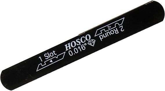Hosco Diamond Black Nut File, 0.016" - H-NF-016DC