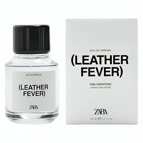 Zara (Leather Fever Cologne for Men EDP Eau De Parfum 100 ML (3.4 FL OZ)