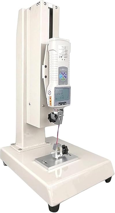 10-1000N Digital Force Gauge, Tensile Testing Machine, Digital Pull Force Tester Wire Harness Terminal Tensile Force Testing, Stroke 270mm for Textiles, Sports 30N-3KG