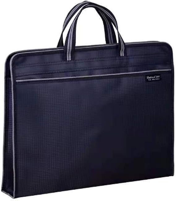 Portable Business Briefcase Case B4 Document Bag Expanding File Folder Bag Waterproof Handbag with Handle File Organiser Envelope Carrying Bag Business Storage Tote Bag