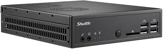 Shuttle XPC Slim DS87 Intel Haswell H87 chipset LGA 1150 i3/i5/i7/Pentium, Support 4K Ultra HD Video, Heatpipe Cooling Module