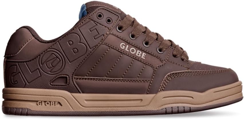 Globe Men's Tilt Brown/Blue/Tartan 11.5 Medium