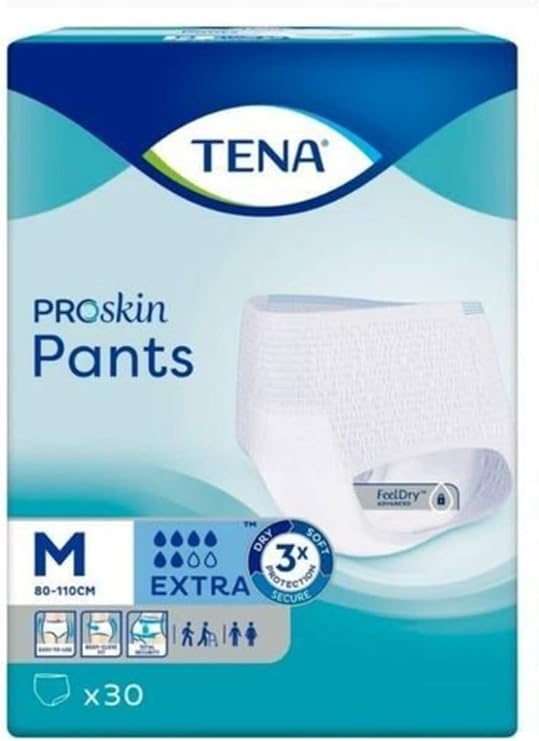 TENA-Pants 6 Damla Extra Emici Külot Medium Orta Boy 1 Paket 30 Adet
