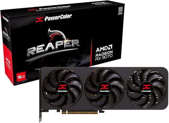 PowerColor Reaper AMD Radeon RX 9070 16 GB GDDR6