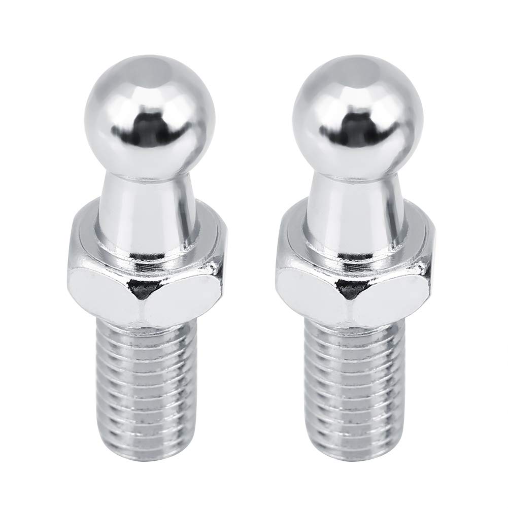2 pcs M8 ball Gas Strut, Car Stainless Steel Joint, Gas Strut, Ball Ended Bonnet  8mm Stud  M8 Stud