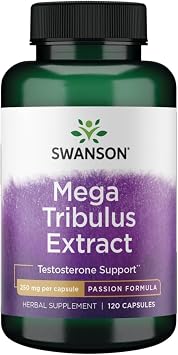 Swanson Mega Tribulus Extract 250 Milligrams 120 Capsules