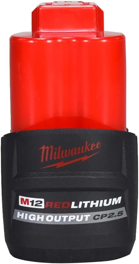 Milwaukee 48-11-2425 12V Lithium-Ion Hight Output CP2.5Ah Battery Pack
