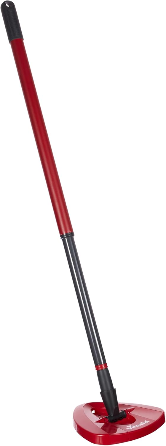 Vileda Turbo Handle and Triangle Head, BlackRed
