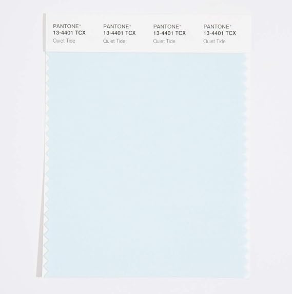 Pantone Cotton Swatch 13-4401 Quiet Tide