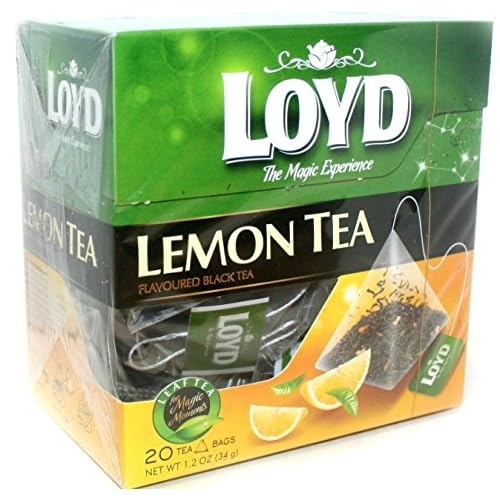Loyd Flavoured Black Tea Lemon 20 teabags