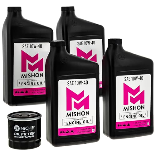 MISHON Engine Oil Change Kit for Suzuki Hayabusa Katana 750 Boulevard M50 C50 M90 C90 King Quad Eiger 400 GSXS750