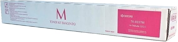 Kyocera TASKALFA 3252Ci (TK-8337) Magenta Toner Cartridge Standard Yield (15,000 Yield)