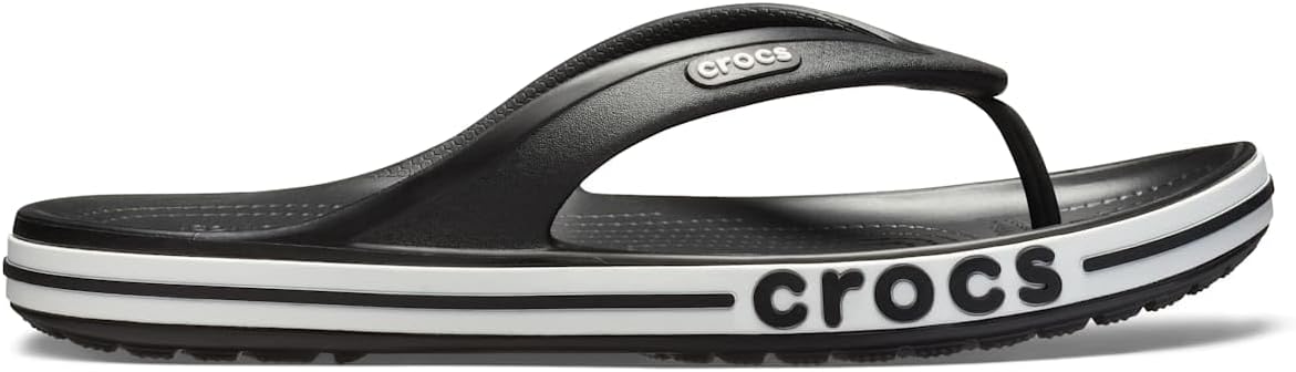 Crocs Men's and Women's Bayaband Flip Flop | Casual Flip Flops | Shower Shoes