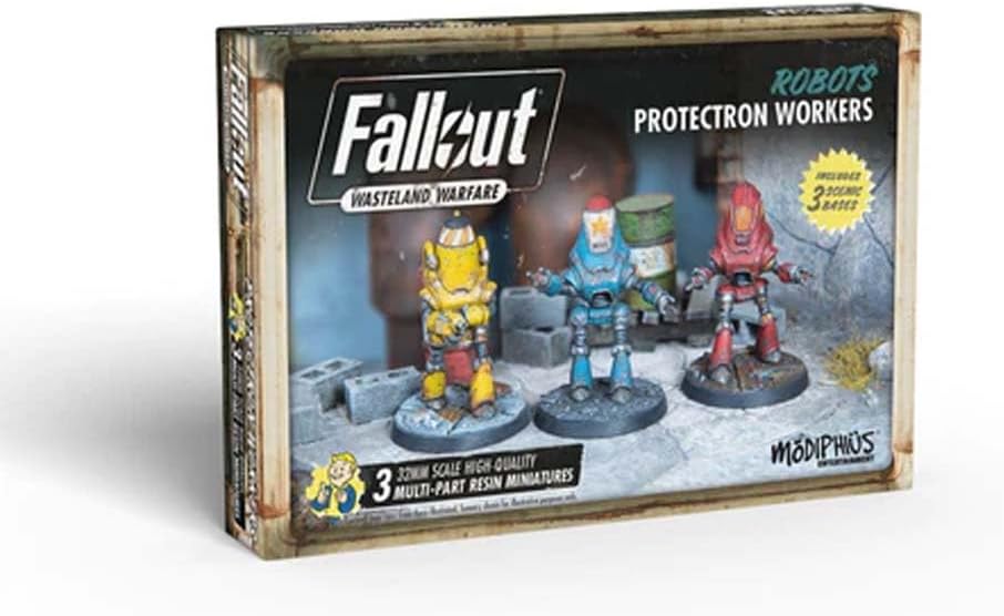 Modiphius Fallout - Wasteland Warfare - Robots Protectron, Multi