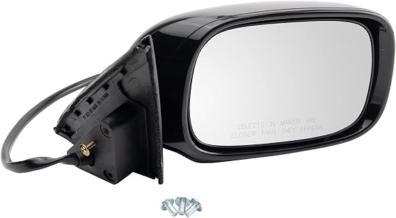TRQ Passenger Side Mirror Assembly Power Heated Memory Puddle Light Power