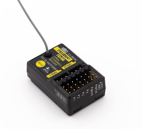 Flysky FGR8B IPX4 2.4GHz 8CH PWM PPM i-bus Output Receiver AFHDS 3 Transmitter RF Module PL18 NB4 /NB4 Lite FRM302 RC Car Boat