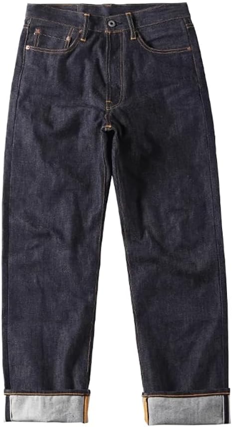 Red Tornado 55501 Men's Selvedge Jeans Relaxed Fit Straight Leg
