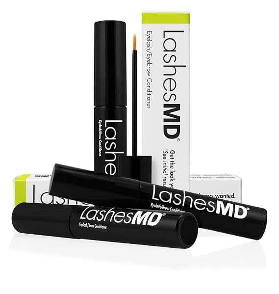 Eyelash Growth Serum & Eyelash Conditioner for Naturally Fuller Looking Eyelashes and Eyebrows In As Little As Four Weeks