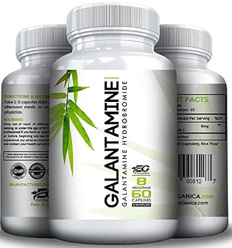 Galantamine, 8 MGS Per Serving, 60 Servings