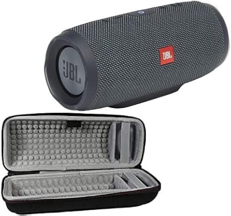 JBL Essential 2 - Portable Bluetooth Speaker with Exclusives Hardshell Travel Case with IPX7 Waterproof with Powerbank