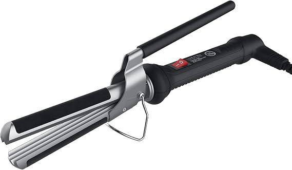 Hair Crimper for Women Hair Waver Volumizing Crimper with Aluminum Ceramic Plates Styling Tools with Dual Voltage