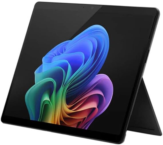 Microsoft Surface Pro for Business 2-n-1 Laptop/Tablet (2025) Windows 11 Pro Copilot+ PC, 13" Touchscreen Display, Intel Core Ultra 5 (Series 2), 16GB RAM, 256GB SSD Storage, Black