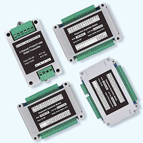 2 Channels PT1000 Rs485 Modbus Output Temperature Acquisition Module