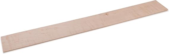 Woodcraft Maple Curly 1/8" X 3" X 24" 1-Piece