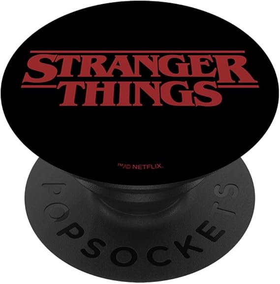 Stranger Things Basic Text Logo PopSockets Adhesive PopGrip