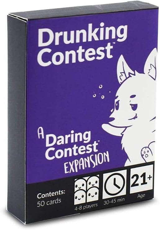 TeeTurtle Daring Contest Drinking Expansion, White