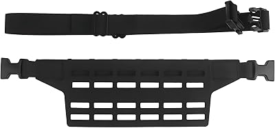 Tactical Fanny Pack Adapter Panel Waist Belt Extension Platform for Molle Pouches Magazine Pouch 6 Slot MOLLE Wide Fanny Pack