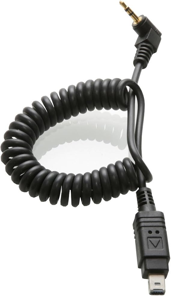 Foto&Tech 2.5mm N3 Remote Control Shutter Release Cable Cord Compatible with Miops Trigger & Nikon Z8 Z6 III D780 Z6 Z7 D7500 D750 D5600 D5500 D7200 D7100 D5200 D5100 D5000 D3300, COOLPIX P1000